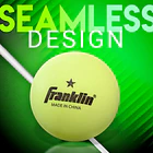 Pelotas de Tenis de Mesa Franklin Sports Glow Brillo 40mm 1 Estrella Pack 6 Ping Pong 2