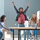 Paletas de Tenis de Mesa Franklin Sports Set 2 Paletas + Pelotas Ping Pong 9