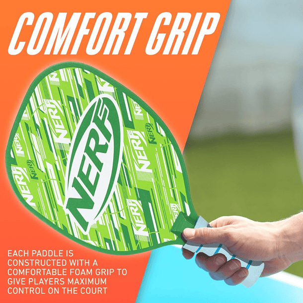Palas de Pickleball Set 2 Raquetas 2 Pelotas Nerf Pickleball Set 3