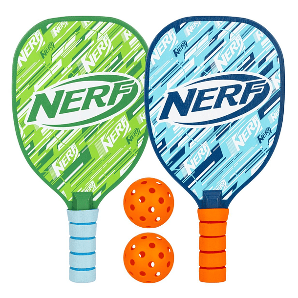 Palas de Pickleball Set 2 Raquetas 2 Pelotas Nerf Pickleball Set