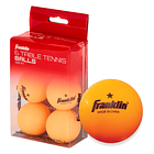 Pelotas de Tenis de Mesa Franklin Sports 40mm 1 Estrella Naranja Pack 6 1