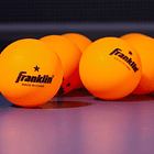Pelotas de Tenis de Mesa Franklin Sports 40mm 1 Estrella Naranja Pack 6 7