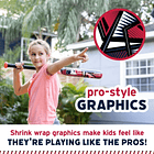 Bat de Baseball MLB Franklin Sports 76 cm Slammin Bat And Ball 10