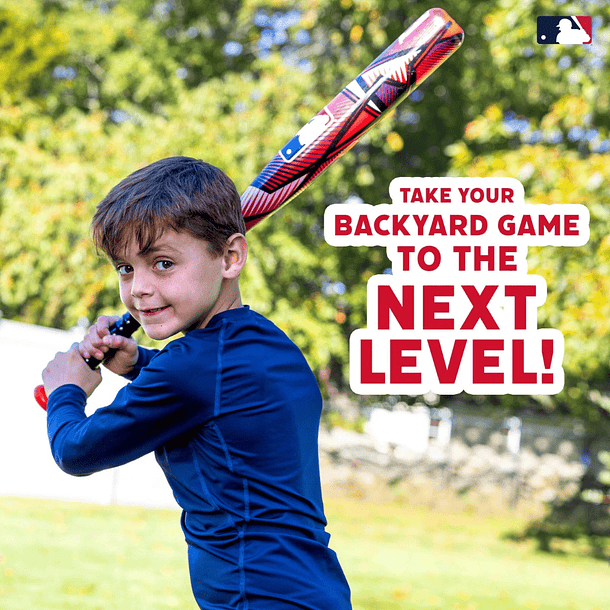 Bat de Baseball MLB Franklin Sports 76 cm Slammin Bat And Ball 9