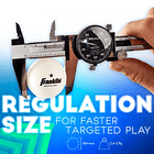 Pelotas de Tenis de Mesa Franklin Sports 40mm 1 Estrella Blanca Pack 12 Ping Pong 4