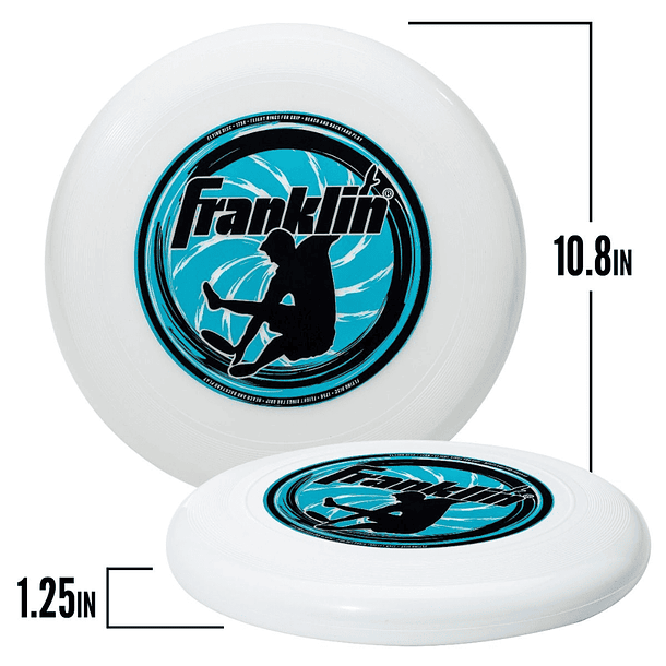 Disco de Lanzamiento Deportivo Franklin Sports Flying Disc 175 Gramos