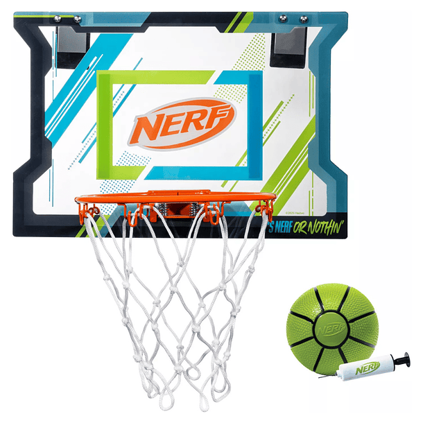 Tablero de Basketball de Puerta Nerf 46 x 30 cm Pro Hoop