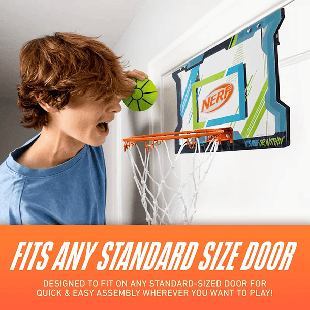 Tablero de Basketball de Puerta Nerf 46 x 30 cm Pro Hoop