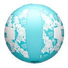 Balón Volleyball Wilson Seasonal Tamaño 5 Azul Blanco 5