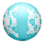 Balón Volleyball Wilson Seasonal Tamaño 5 Azul Blanco 5