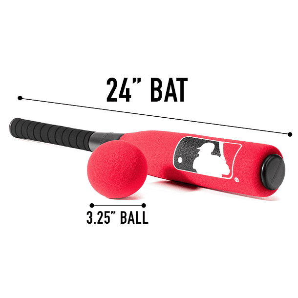 Bat de Baseball MLB Franklin Sports 61 cm Oversized Foam Bat & Ball 5