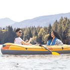 Bote Inflable Intex Challenger 2 Set Capacidad 200 Kg + Remos + Inflador 12