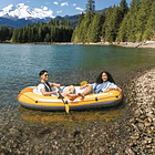 Bote Inflable Intex Challenger 2 Set Capacidad 200 Kg + Remos + Inflador 2