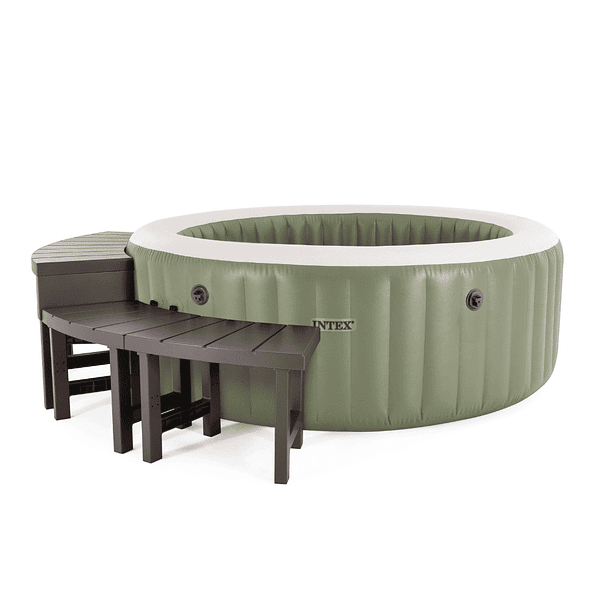 Spa Hot Tub Inflable Intex Bubble Massage 4 Personas 7