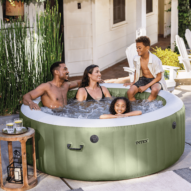 Spa Hot Tub Inflable Intex Bubble Massage 4 Personas