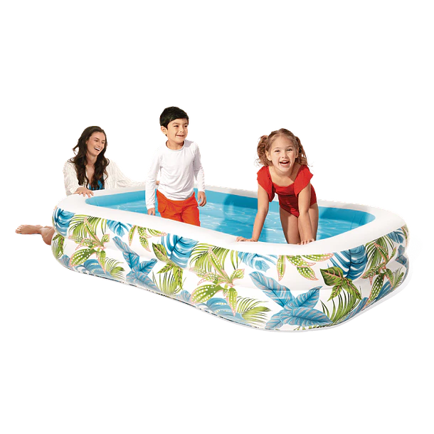 Piscina Infantil Inflable Intex Tropical 229x152x48 cm Tropical Swim 7