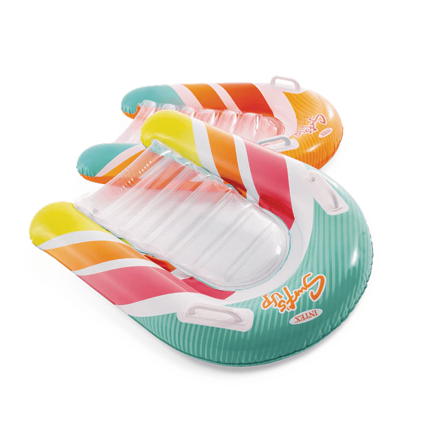 Flotador Inflable Intex Tabla de Surf 84x79 cm Surf's Up Riders Azul 10