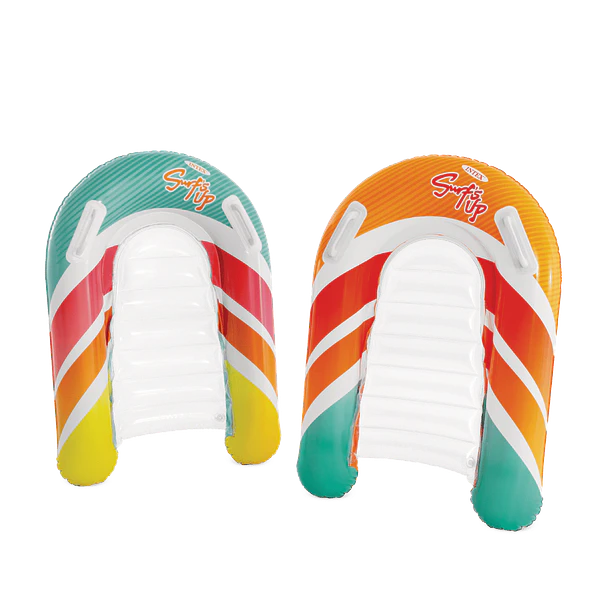 Flotador Inflable Intex Tabla de Surf 84x79 cm Surf's Up Riders Naranja 7