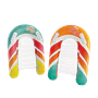 Flotador Inflable Intex Tabla de Surf 84x79 cm Surf's Up Riders Naranja 7