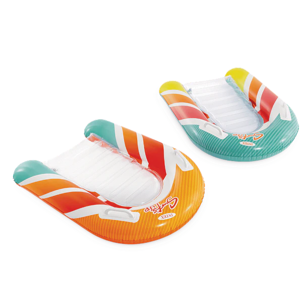 Flotador Inflable Intex Tabla de Surf 84x79 cm Surf's Up Riders Naranja 8