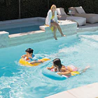 Flotador Inflable Intex Tabla de Surf 84x79 cm Surf's Up Riders Naranja 12