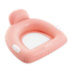 Flotador Inflable Intex Asiento con Respaldo 114x107 cm Pillow Lounge Rosado 1