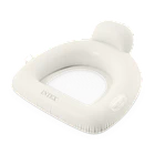 Flotador Inflable Intex Asiento con Respaldo 114x107 cm Pillow Lounge Blanco 1