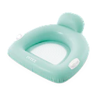 Flotador Inflable Intex Asiento con Respaldo 114x107 cm Pillow Lounge Azul 5