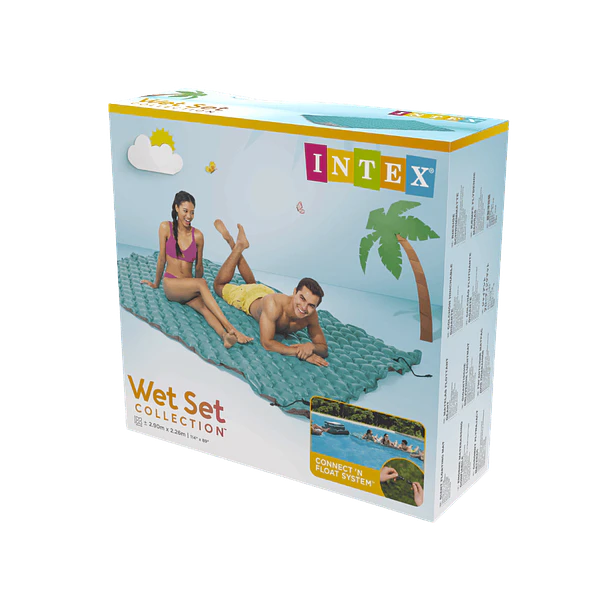 Flotador Inflable Intex Mat Gigante 290x226 cm Giant Mat 4