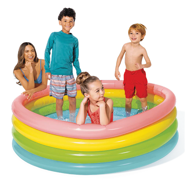 Piscina Bebé Inflable Intex Sunset Glow 168x46 Cm 5