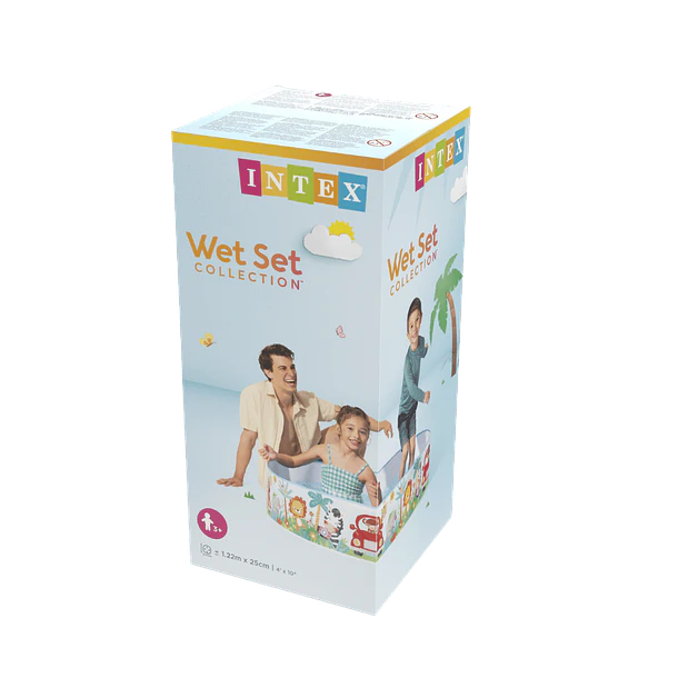 Piscina Rígida Intex Animal Adventure Snapset 122x25 cm 3