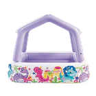 Piscina Infantil Inflable Intex Techo Desmontable 157x157x122 cm Sun Shade 3