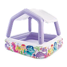 Piscina Infantil Inflable Intex Techo Desmontable 157x157x122 cm Sun Shade 4