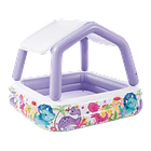 Piscina Infantil Inflable Intex Techo Desmontable 157x157x122 cm Sun Shade 1