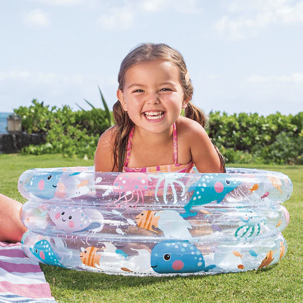 Piscina Infantil Inflable Intex Bajo el Mar 61x22 cm Little Sea Pals