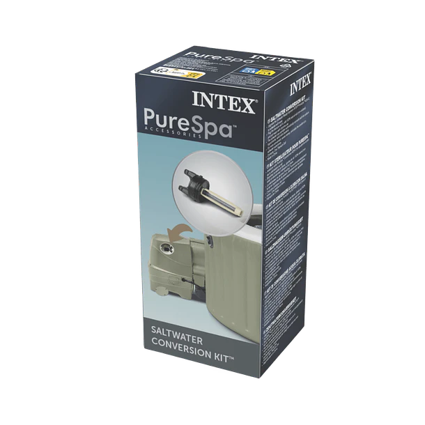 Kit Conversión a Agua Salada para Spa Intex PureSpa Saltwater Conversion Kit 4