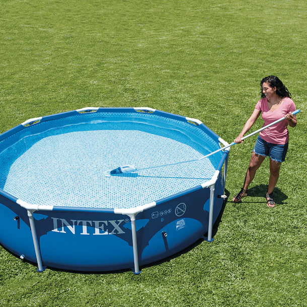 Aspiradora de Piscina Recargable Intex con Brazo Telescópico ZR100 13