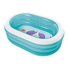 Piscina Infantil Inflable Intex Amigos del Agua 163x107x46 cm My Sea Friends 1
