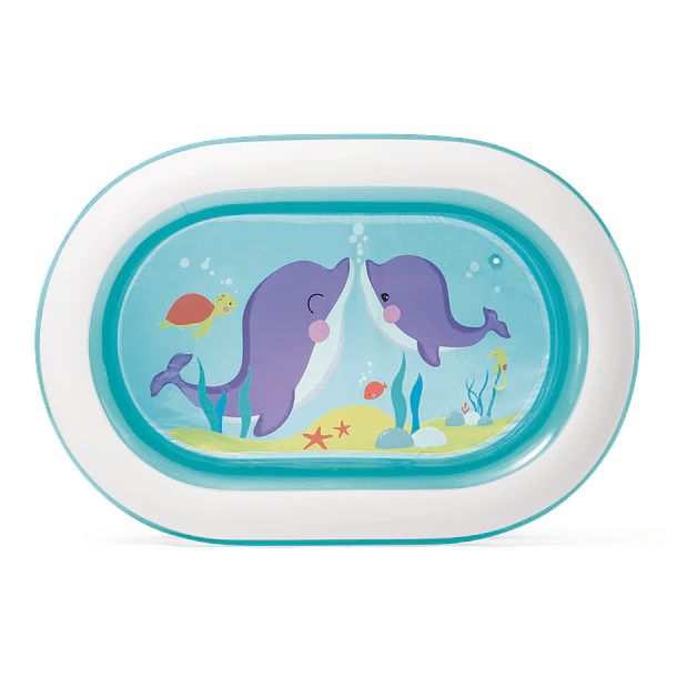 Piscina Infantil Inflable Intex Amigos del Agua 163x107x46 cm My Sea Friends 3