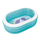Piscina Infantil Inflable Intex Amigos del Agua 163x107x46 cm My Sea Friends 5
