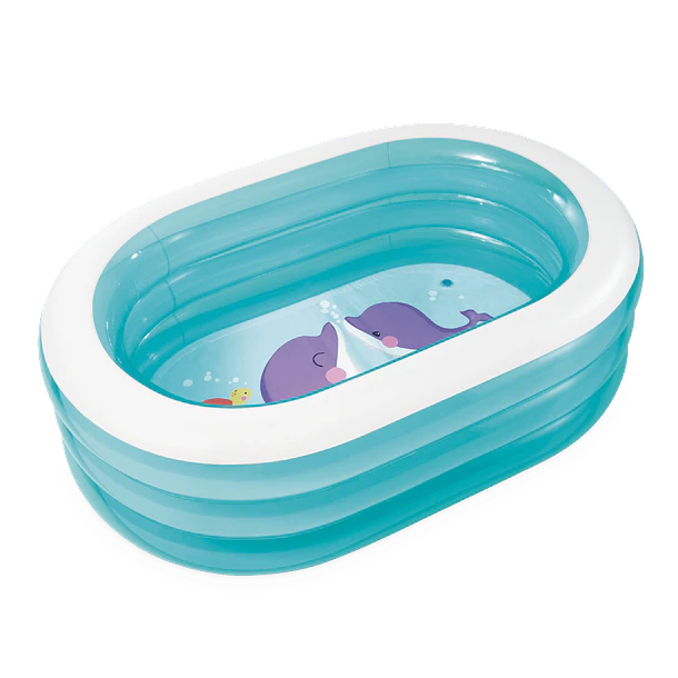 Piscina Infantil Inflable Intex Amigos del Agua 163x107x46 cm My Sea Friends 5