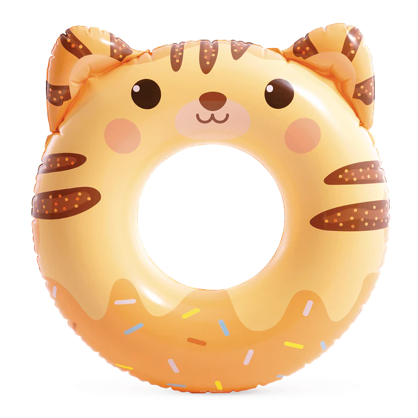 Flotador Inflable Redondo Intex Tigre 76 cm Cute Animal 1