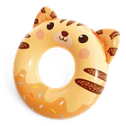 Flotador Inflable Redondo Intex Tigre 76 cm Cute Animal 2