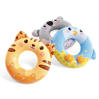 Flotador Inflable Redondo Intex Tigre 76 cm Cute Animal 7