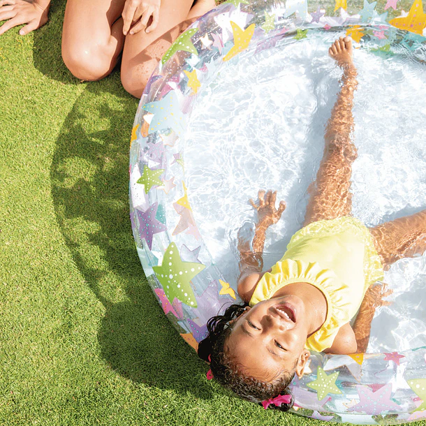 Piscina Infantil Inflable Intex Estrellas 122x25 cm Starfish Pool 5