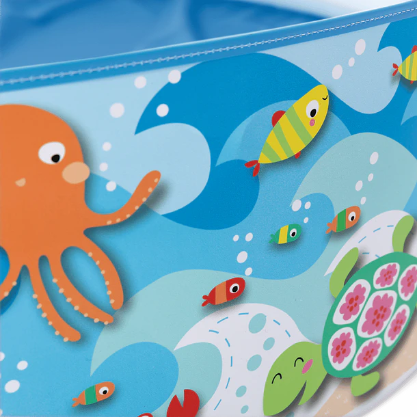Piscina Rígida Intex Bubble Sea Snapset 152x25 cm 3