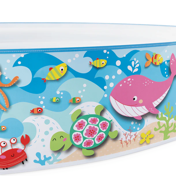 Piscina Rígida Intex Bubble Sea Snapset 152x25 cm 4