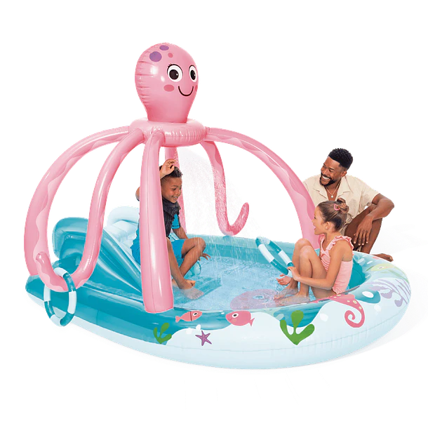 Centro de Actividad Inflable Intex Pulpo Friendly Octopus 6