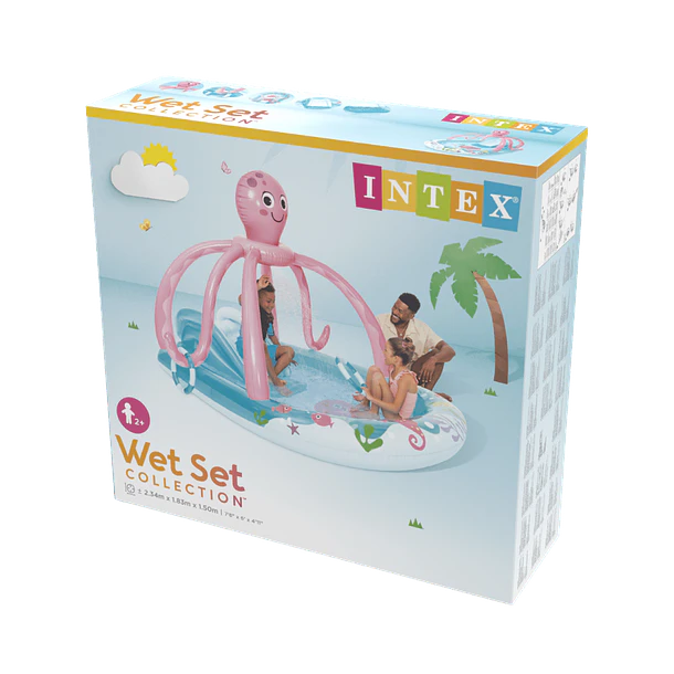 Centro de Actividad Inflable Intex Pulpo Friendly Octopus 14