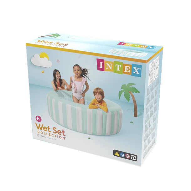 Piscina Infantil Inflable Intex 168x53 cm Coastal Luxe 6